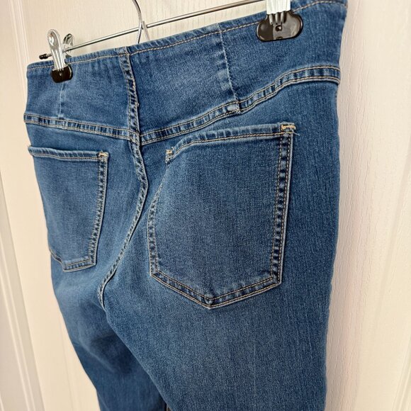 Free People We the Free Penny Pull-On Flare Jeans Size 30 - Picture 14 of 14